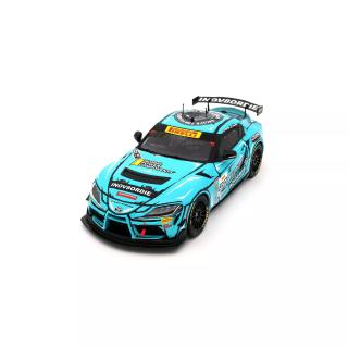 TOYOTA GR SUPRA GT4 EVO 2 A. MCINTOSH / P. THOMPSON BLUE 2025 OttO mobile 1:18 Resinemodell (Türen, Motorhaube... nicht zu öffnen!)